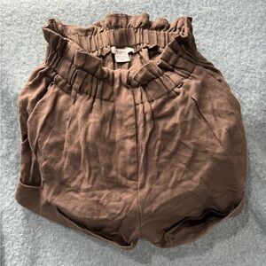 XS BAR III olive green-brown bag short shorts